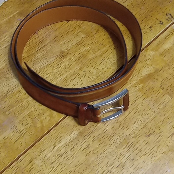 Magnanni Spanish Men's Tan Leather Belt - Picture 16 of 16